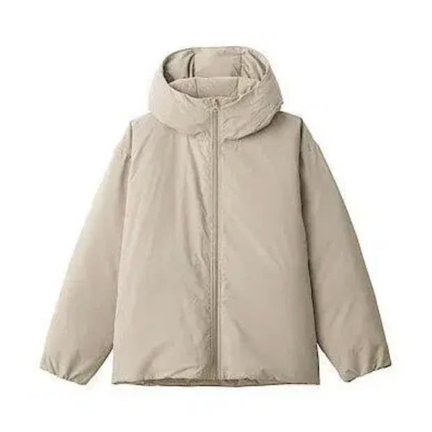 무인양품 발수 다운 재킷 라이트 베이지 XL