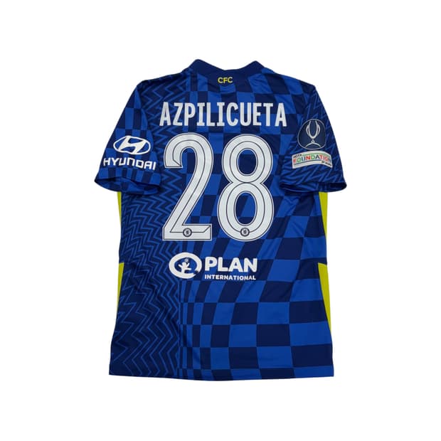 나이키 21 22 첼시 홈 아스필리쿠에타 슈퍼컵 유니폼  