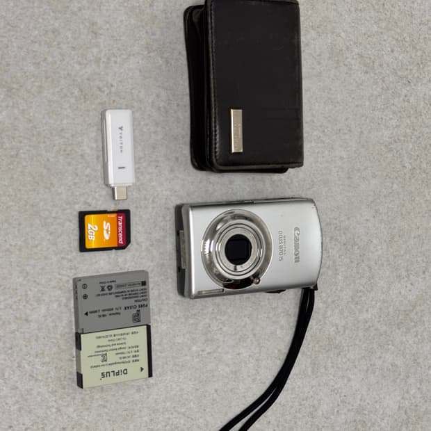 캐논 IXUS 870 IS 실버 디지털 카메라