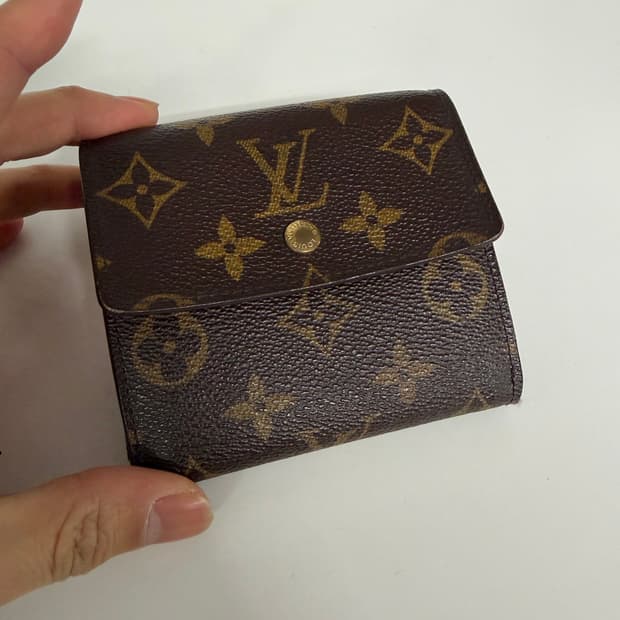 정품) 루이비통 모노그램 여성 반지갑 