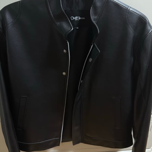 도프제이슨 비건레더 자켓