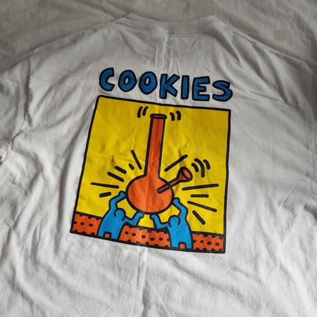 키스해링 쿠키 티셔츠