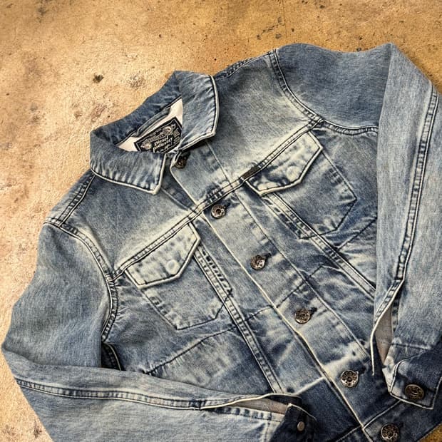 디젤 데님 청자켓 