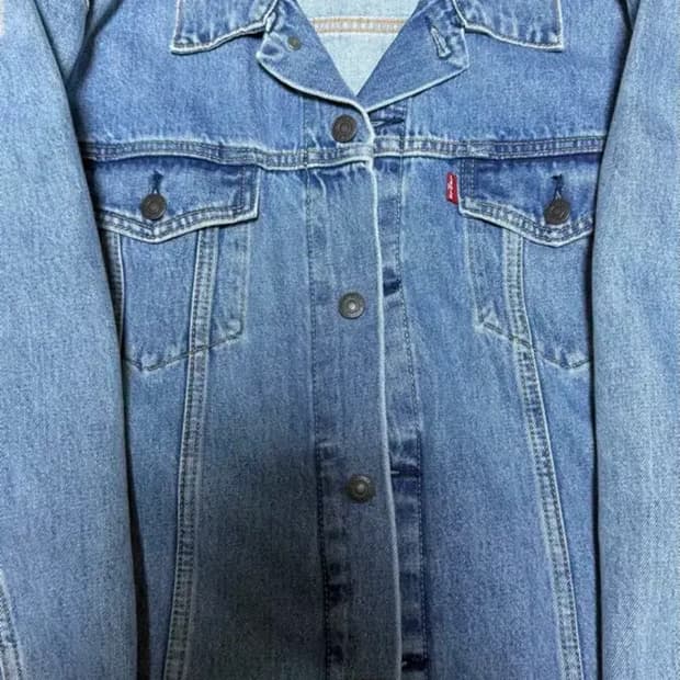 리바이스 트러커 데님자켓L