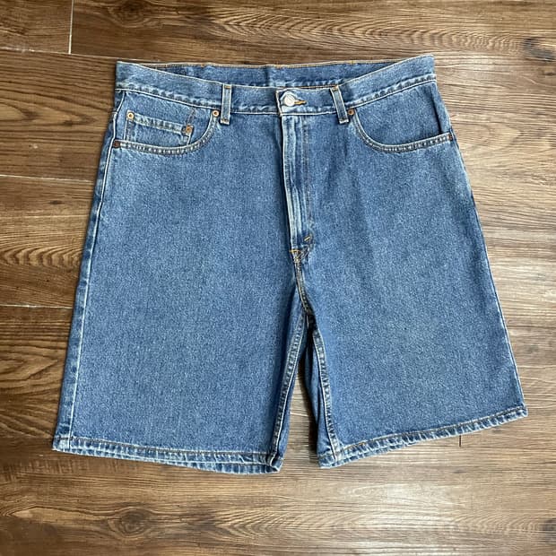 00s 리바이스 550 멕시코 릴렉시드 데님 쇼츠