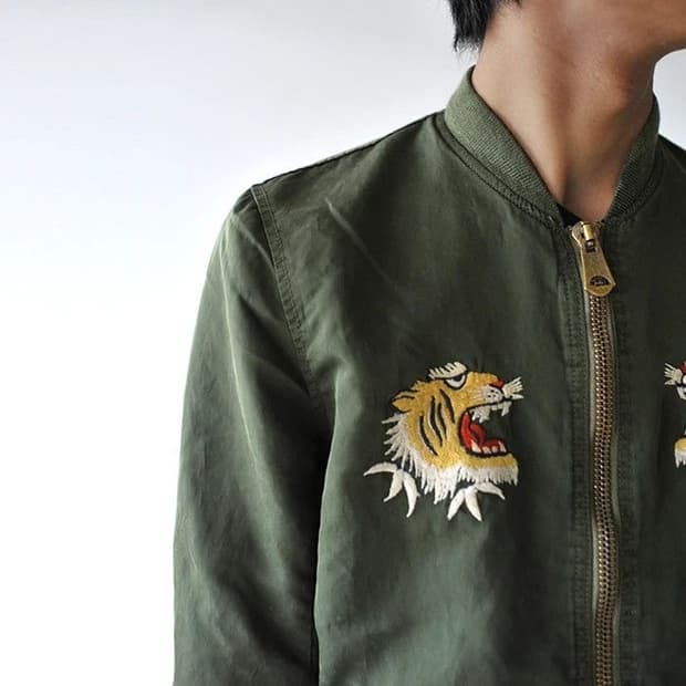 Remi Relief 레미릴리프 봄버 수베니어 자켓 ma-1