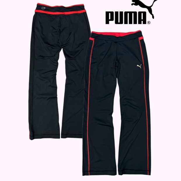 logo boots-cut leggings pants