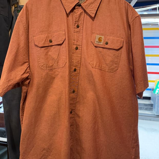 칼하트 핑크 반팔셔츠