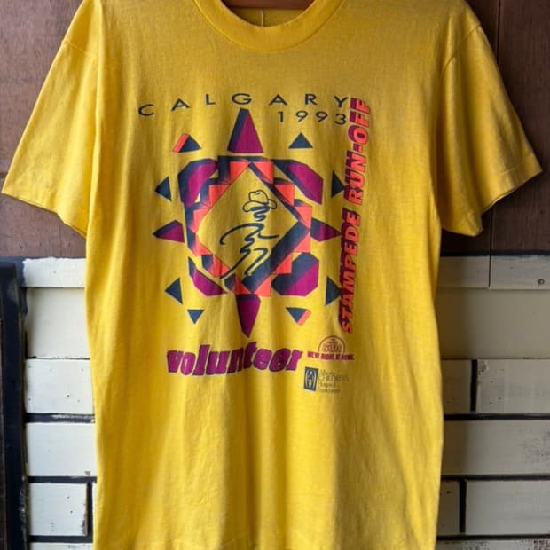 90’s Calgary Stampede 1993 Volunteer T