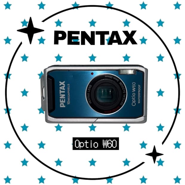 펜탁스 optio w60 빈티지 디지털카메라 디카