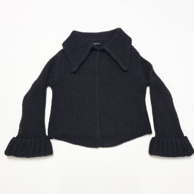 SISLEY 아방가르드 볼레로 가디건 - S