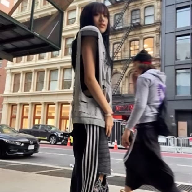 YORI SPORTS 5 STRIP DENIM  WOMAN