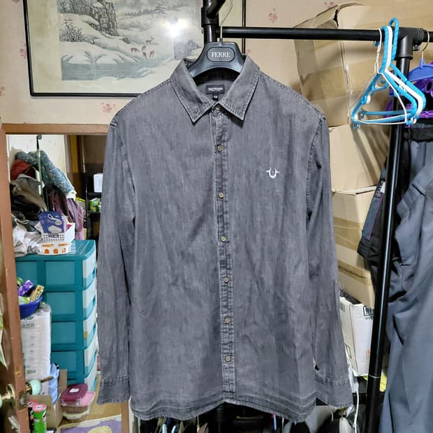 [트루릴리젼]데님 셔츠 110사이즈