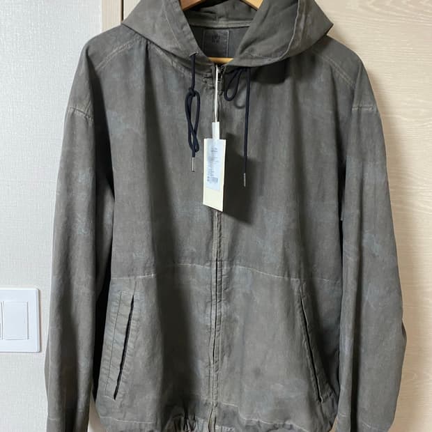 [2] 폴리테루 집 후디 파카 카모 베이지