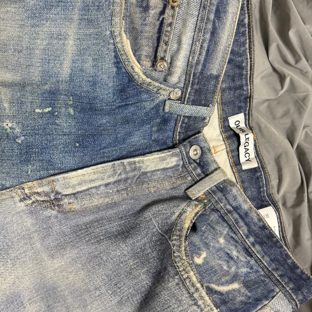 아워레거시 써드컷 디지털프린팅 데님