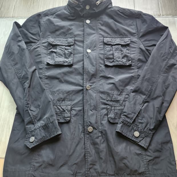 켈빈클라인 하이넥 테크니컬 자켓 L