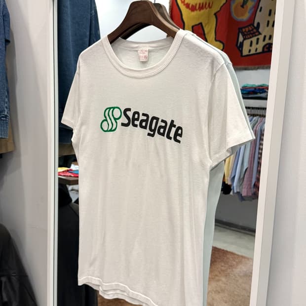 80s Shirt-Tex 빈티지 Seagate 반팔 티셔츠 (USA)