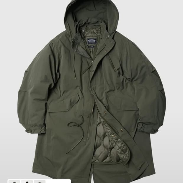프리즘웍스 M65 피쉬테일 파카(올리브)