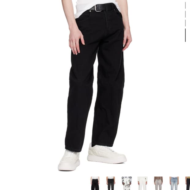 알렉산더왕 벨트데님 34