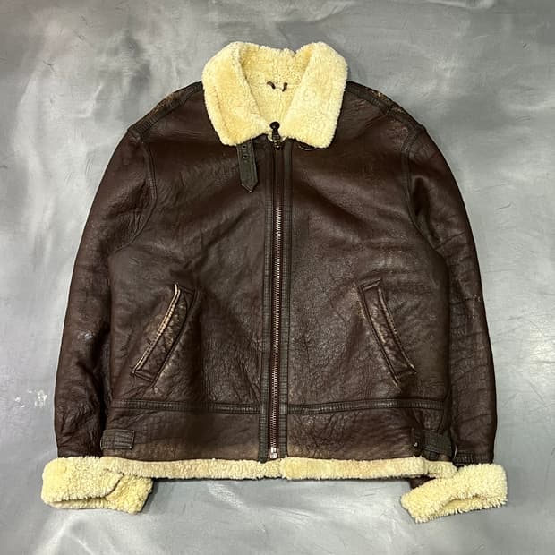  B3 램스킨 무스탕 자켓 y14447