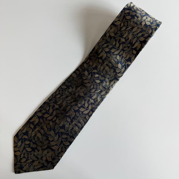 빈티지 실크 넥타이 8.3cm