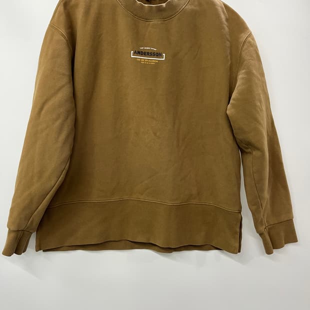 앤더슨벨 기모 맨투맨 L사이즈