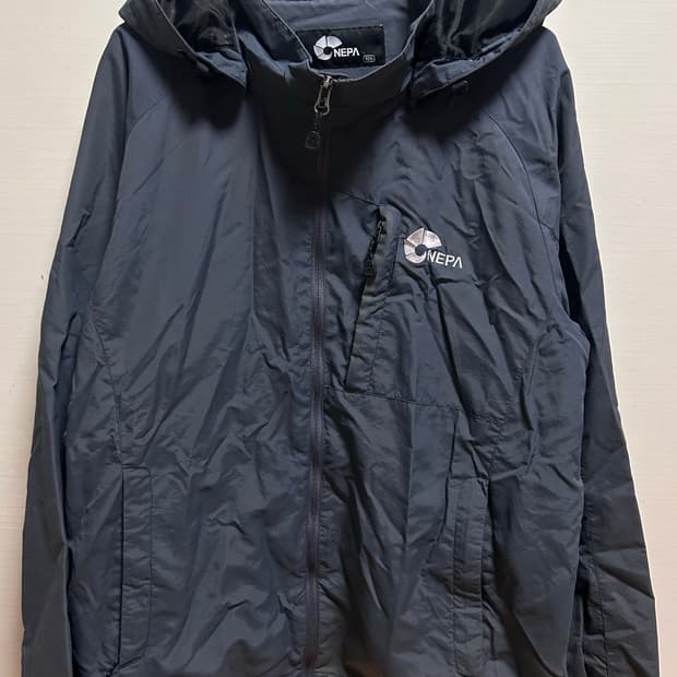 네파 바람막이 105 XL 회색