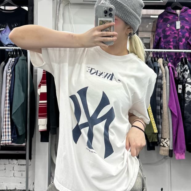 어웨이크 뉴옥 뉴에라 양키스 티셔츠