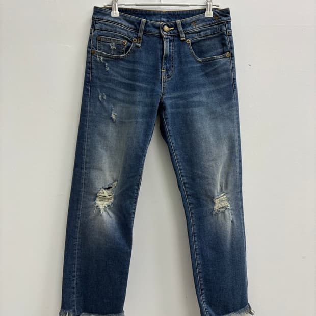 R13 디스트로이드 데님 팬츠