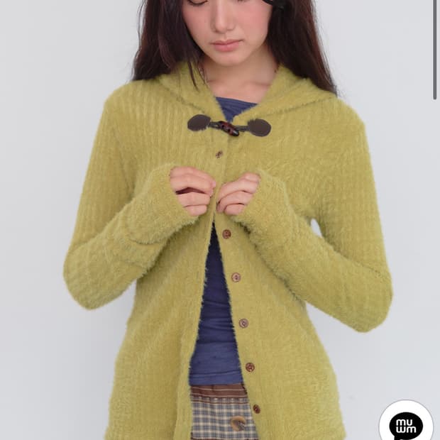 Muwm 후드가디건