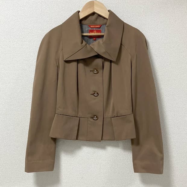 비비안웨스트우드 레드라벨 자켓 브라운