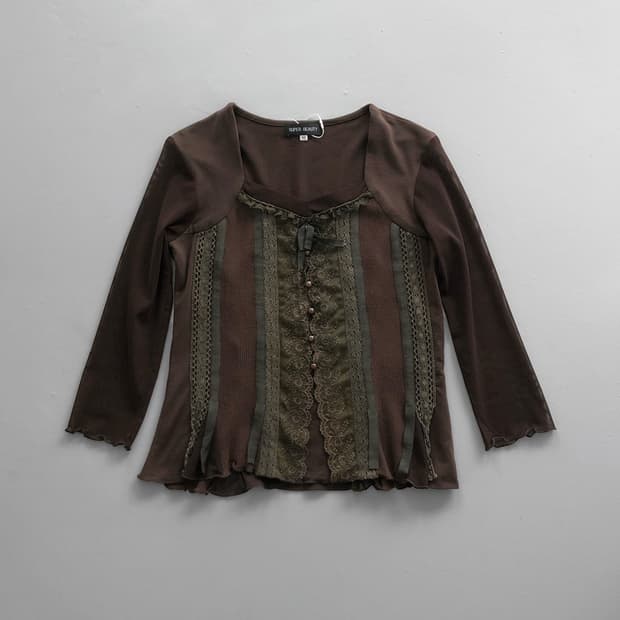 lace mesh sleeve