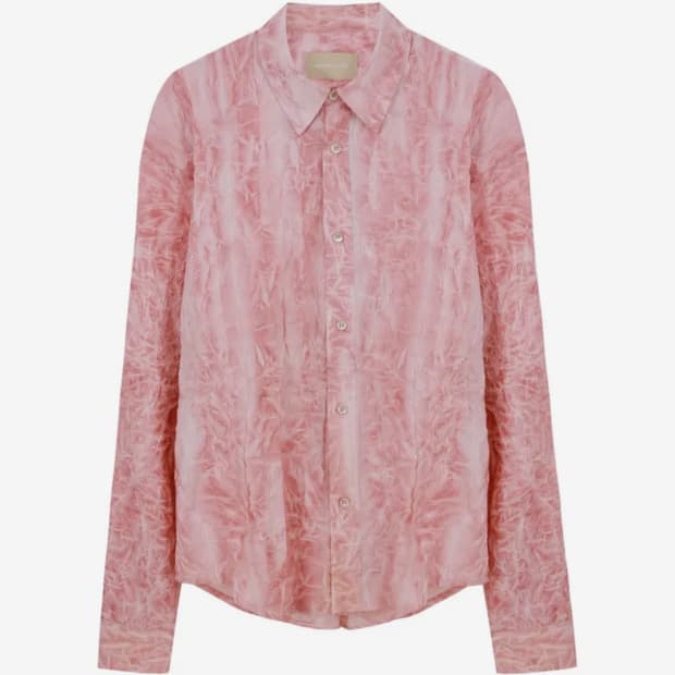 마틴플랜) Crease Shade Shirts - LIGHT PINK