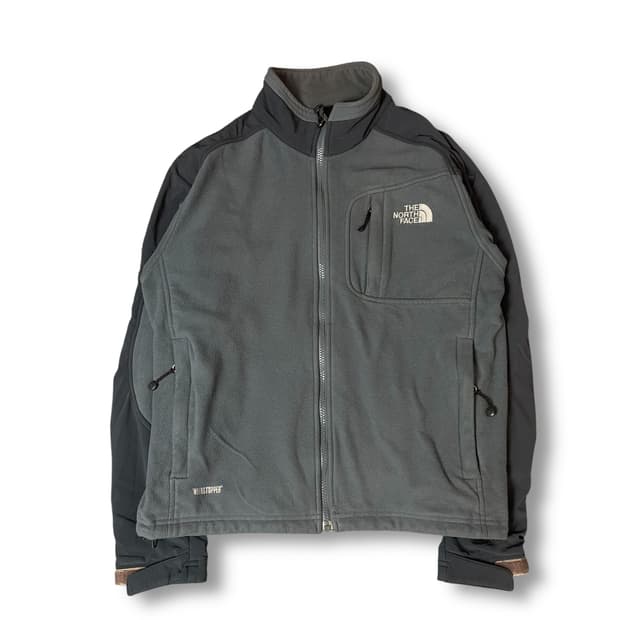 노스페이스 그레이 반폴라 플리스 집업 자켓 95