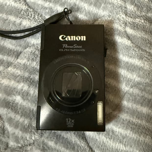 캐논 익서스 500HS / 익시 3 빈티지 디카 디지털 카메라 블랙