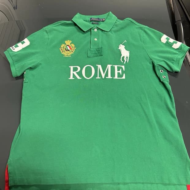 폴로 랄프로렌 빅포니 치프키프 로마 카라티 그린 #3