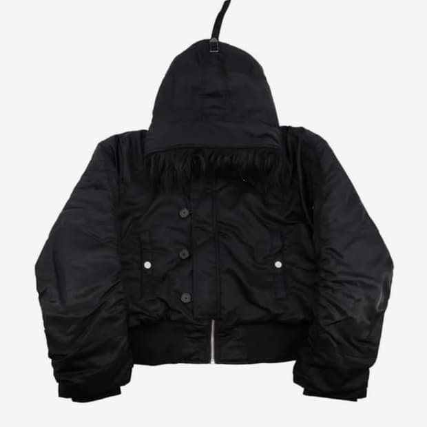 선데이오프클럽 후드퍼 봄버 자켓