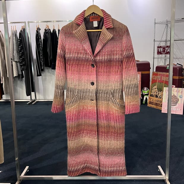 [55] 미쏘니 모헤어 싱글 코트 