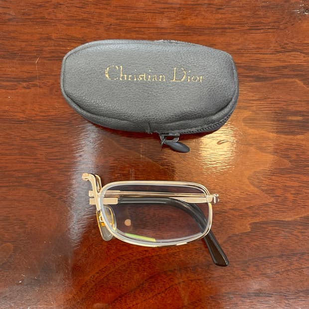 디올 폴딩 안경