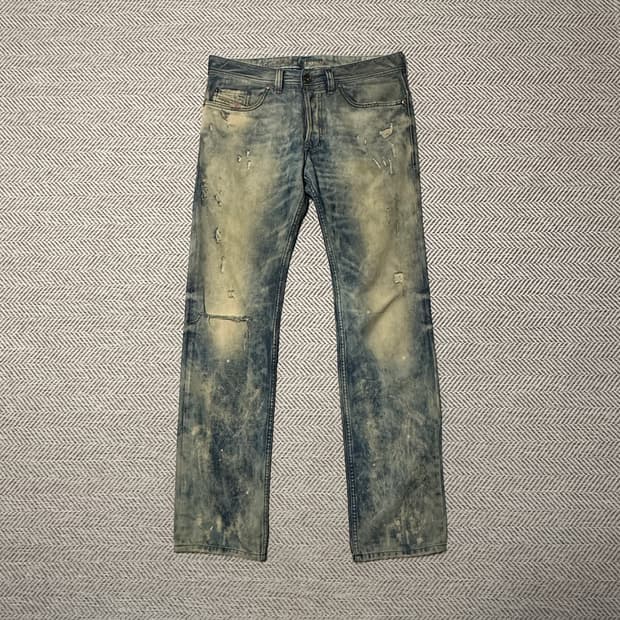 DIESEL italy made denim washing
