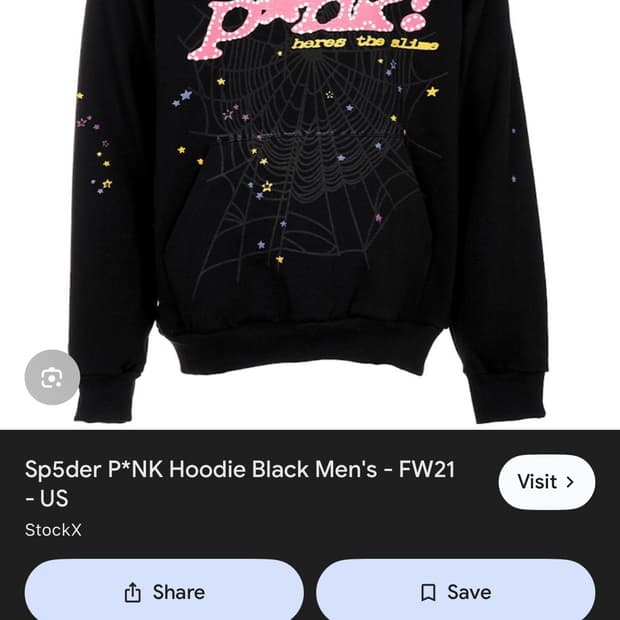 sp5der 후드티 스파이더