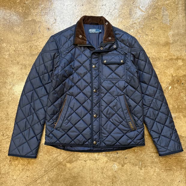 폴로 랄프 로렌 퀼팅 재킷