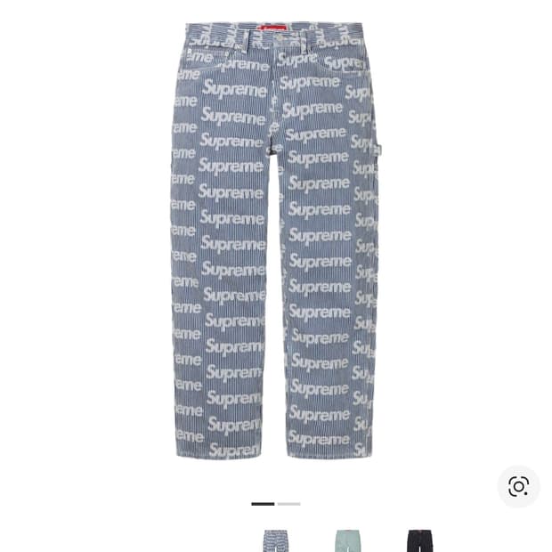슈프림 데님 페인터 팬츠 스프라이프-24ss