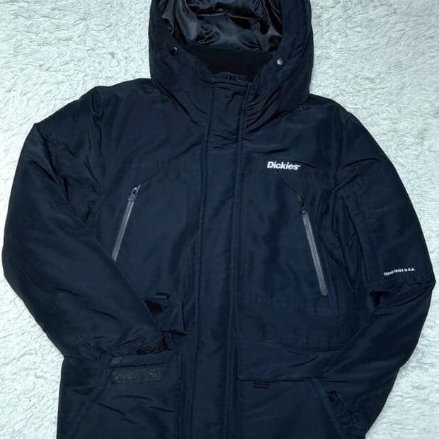 디키즈 후드 패딩 M