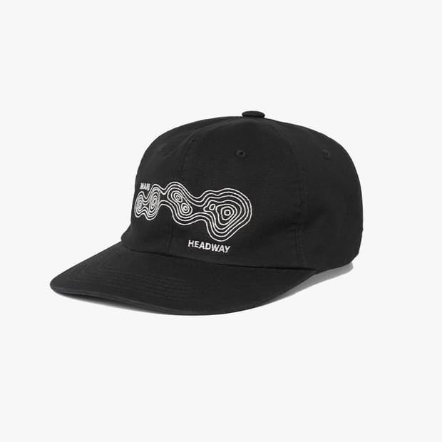 Millo archive Isoline Flat Cap - Black