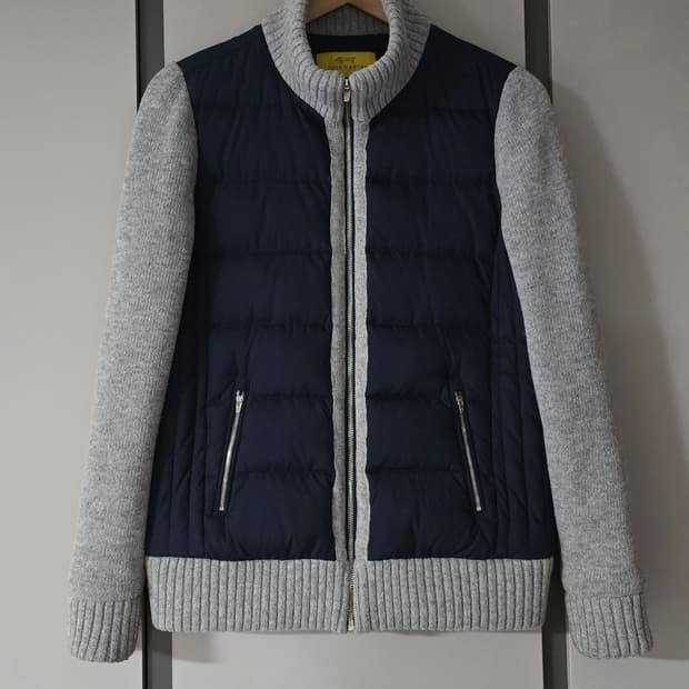 루이까스텔 여성  방풍니트 패딩자켓.
싸이즈 95