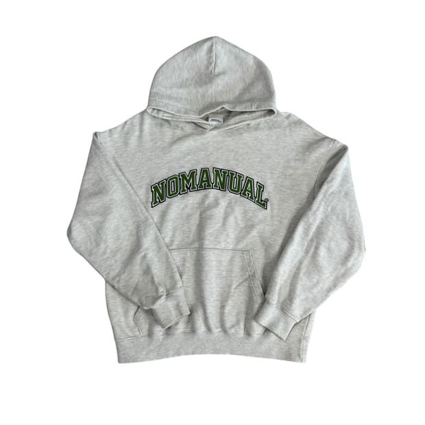 노매뉴얼 후드티