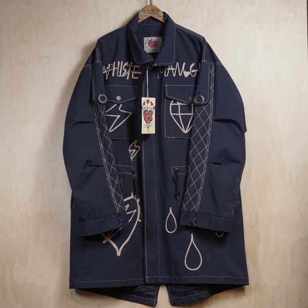Man G 그라피스트 스티치 파카 자켓