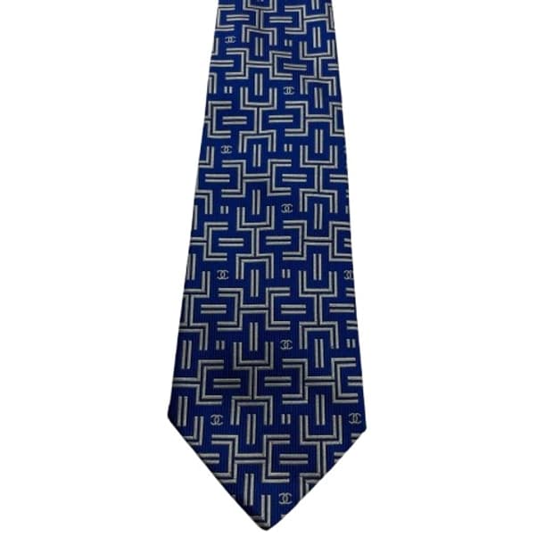 705) (CHANEL) 샤넬 패턴 넥타이