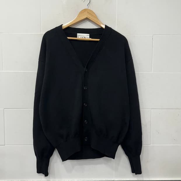 론트 브이넥 가디건